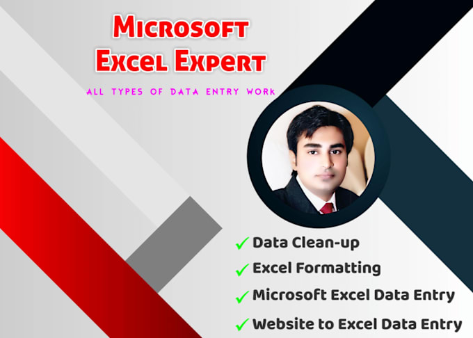 do data entry, web research, convert pdf to word, ms, excel data entry