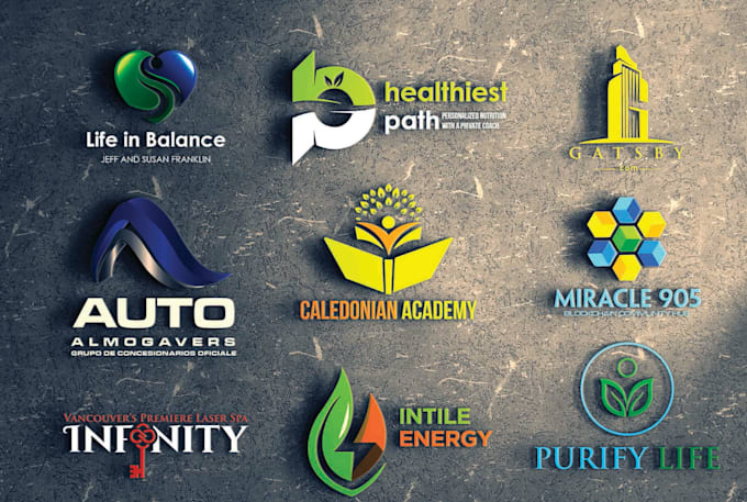 do highly professional modern 3d creative business logo