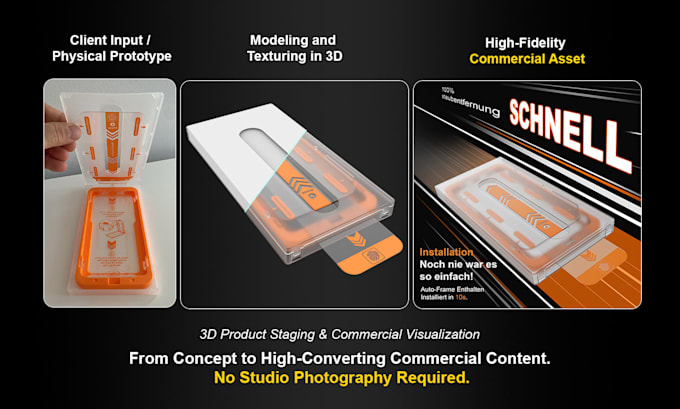 do 3d product modeling, 3d rendering, design and animation