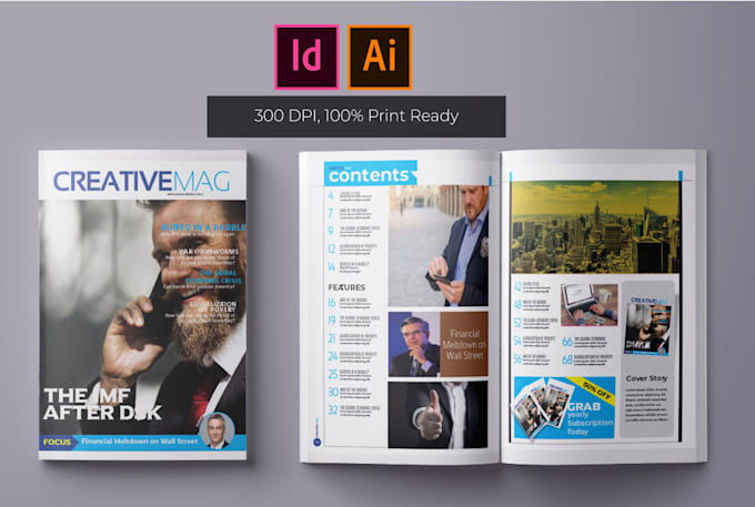 Design Business Proposal Booklet Magazine Cover Newsletter Layout In Indesign By Maruf Design