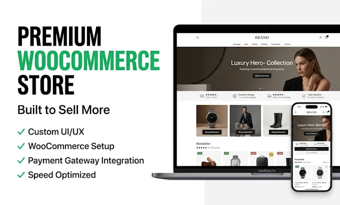 build a custom woocommerce ecommerce website