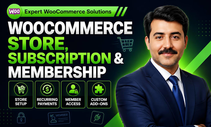 setup woocommerce subscriptions or membership features