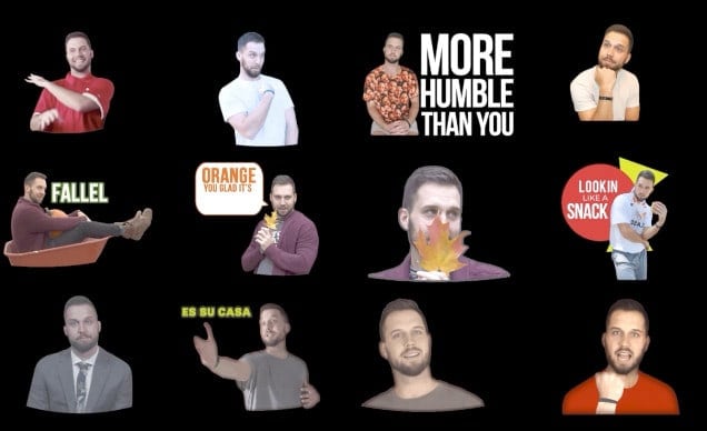 make custom sticker gifs for instagram and facebook stories