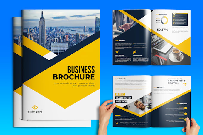 design brochure, company profile, catalog, booklet design