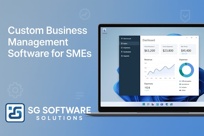 develop custom windows business management software for smes