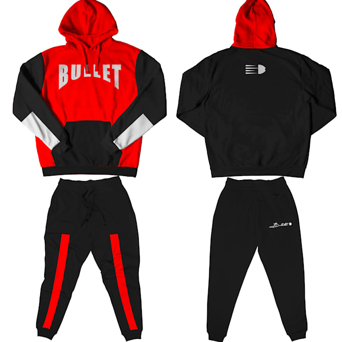 Diseño atractivo diseño de maqueta de chándal