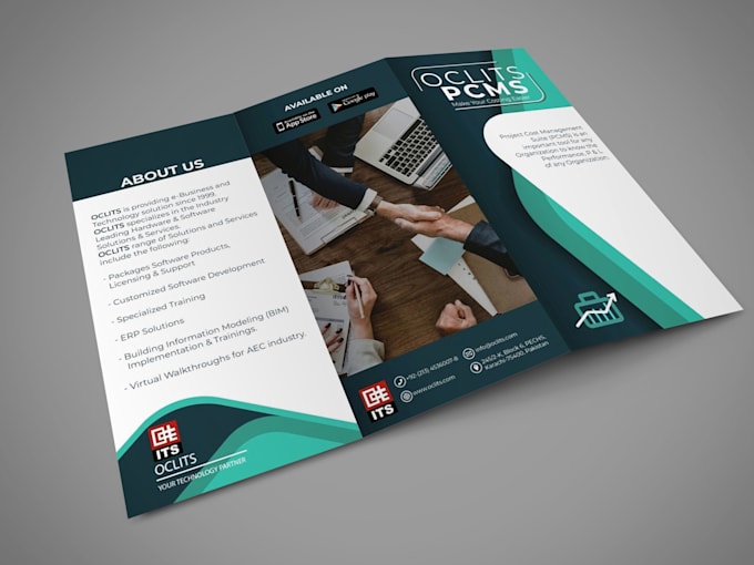 create a professional booklet or brochure