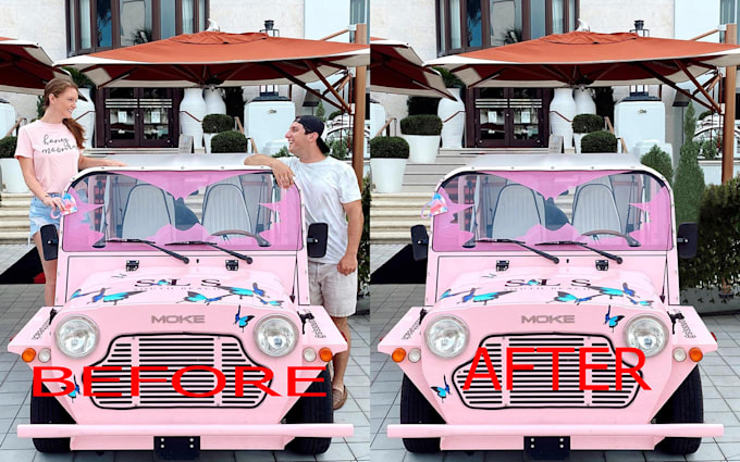 remove any object and people from images background 24 hours