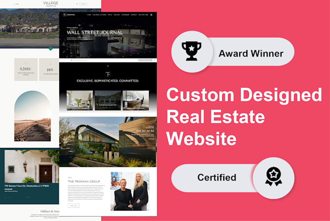 create real estate website in wordpress, wix, and elementor with idx, mls