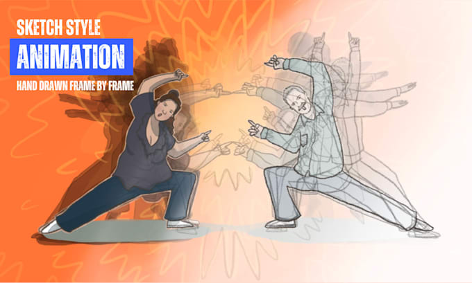 create unique animation videos in sketch style