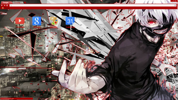 design a fully customized google chrome theme for you