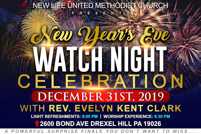design a superb event or church flyer