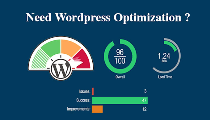 optimize wordpress website or fix slow wordpress page speed