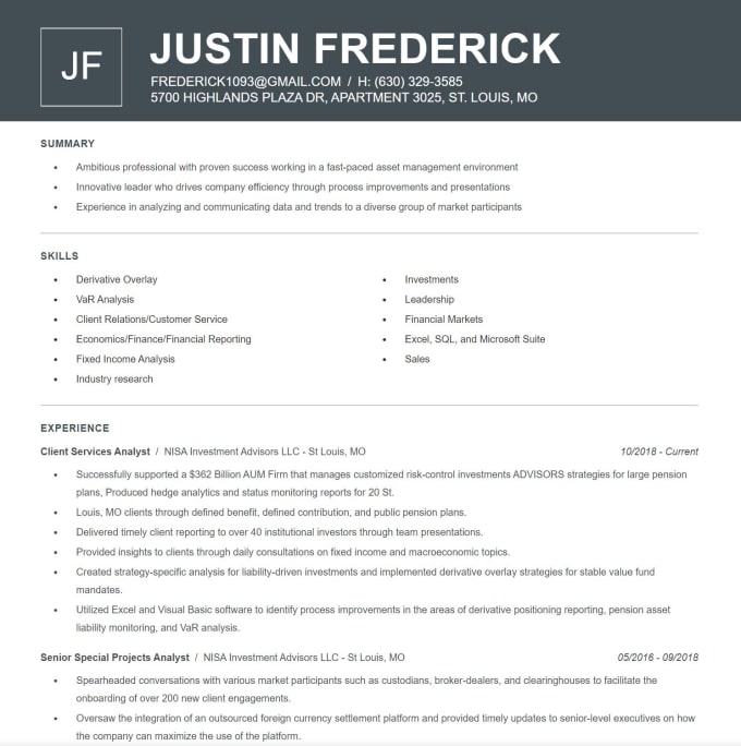 Optimize Your Resume And Cover Letter To Land Your Dream Job By Timmers15 Fiverr