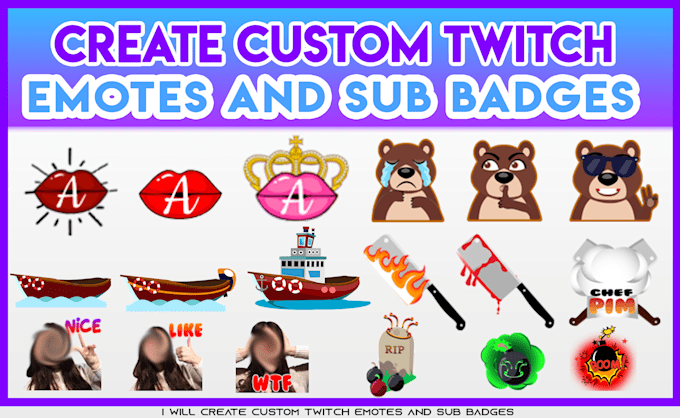 create perfect twitch emotes and sub badges