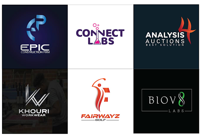 design a modern, creative and flat minimalist logo