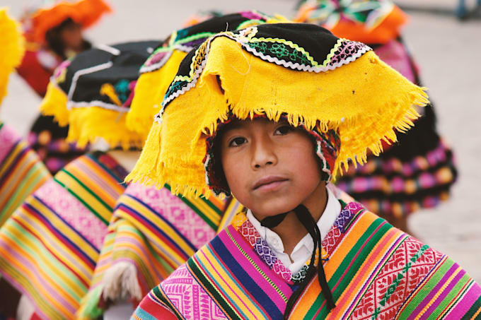 send 1 postcard from cusco peru with handwritten message