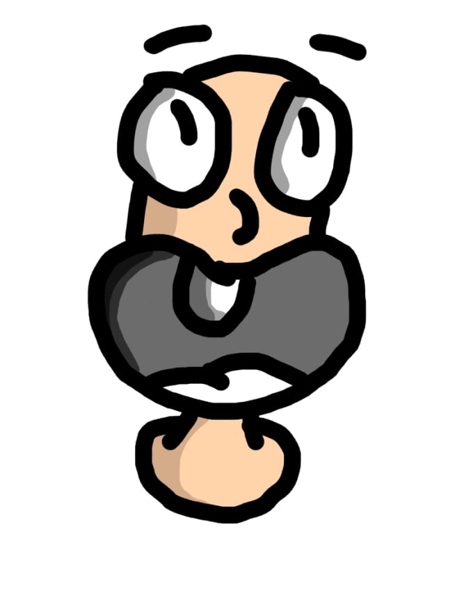 Draw A Cartoon Face By Zippieart