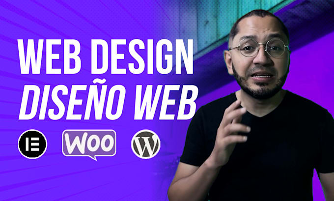 design your website in wordpress in spanish and english
