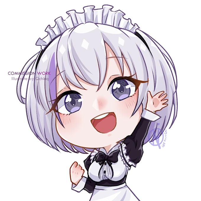 do cute anime chibi of you or your character