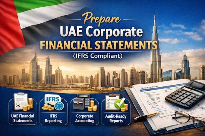 prepare uae corporate tax financial statements ifrs compliant
