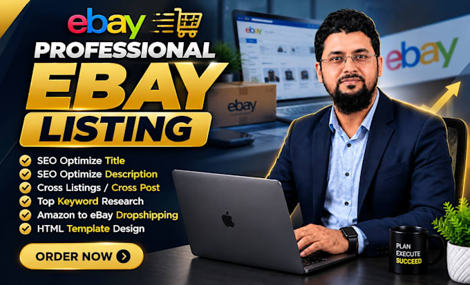 be your ebay products listing expert upload ebay products