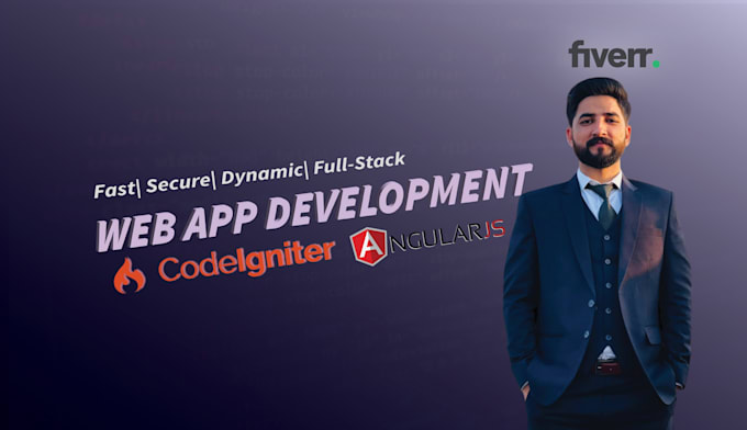 build a full stack web app with angular and codeigniter