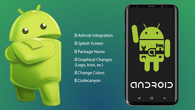 reskin your android app of codecanyon and bug fixing