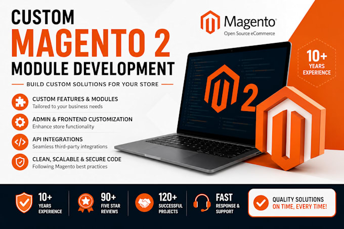 develop custom magento 2 modules and extension
