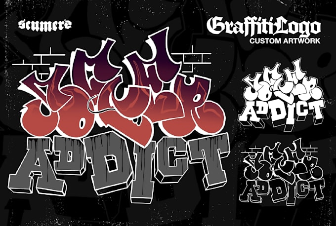 design a graffiti logo