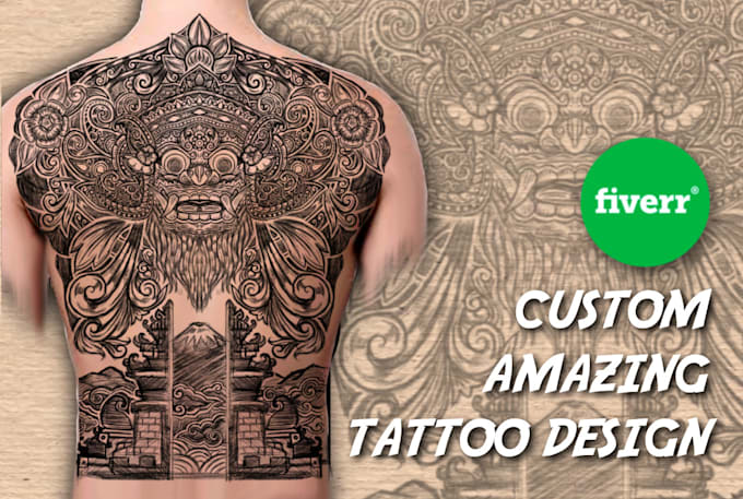 create awesome custom tattoo design