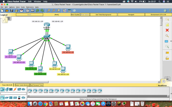 internet of thing packet tracer labs