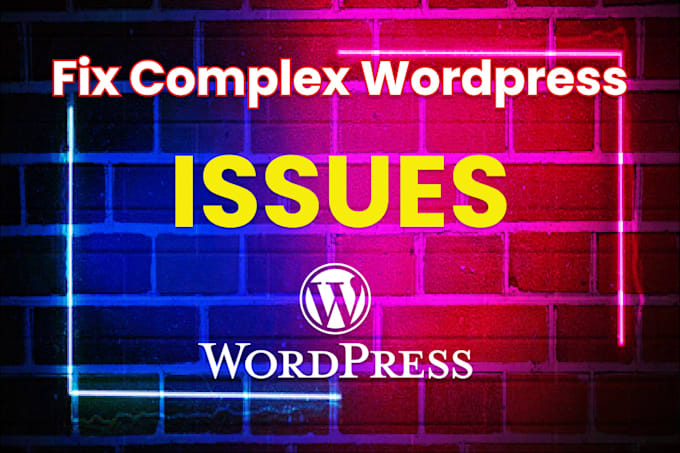 fix wordpress issues, error ,wocommerce or elementor issues