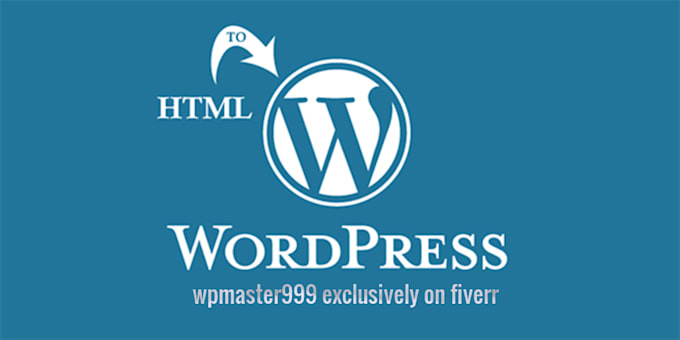convert HTML to wordpress