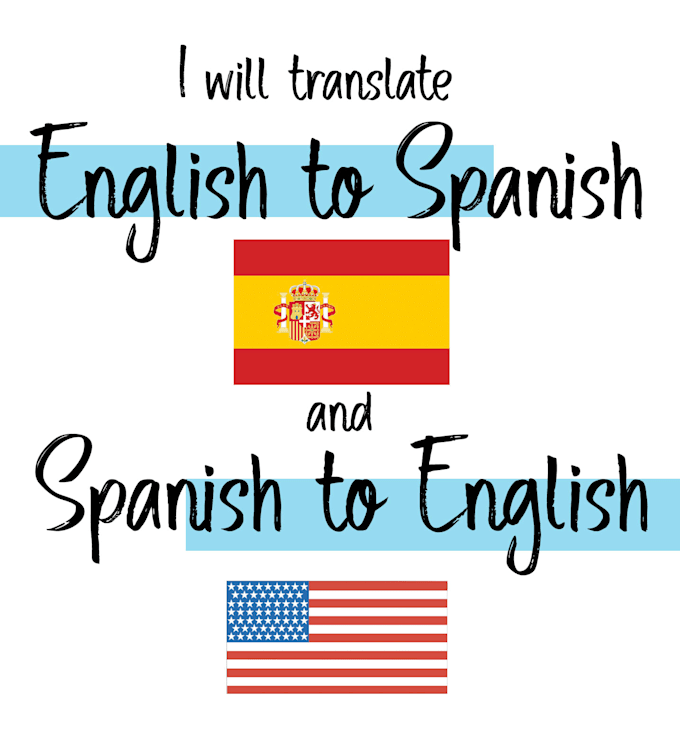 Translate english to spanish and vise versa by Ignaciagamboa Fiverr