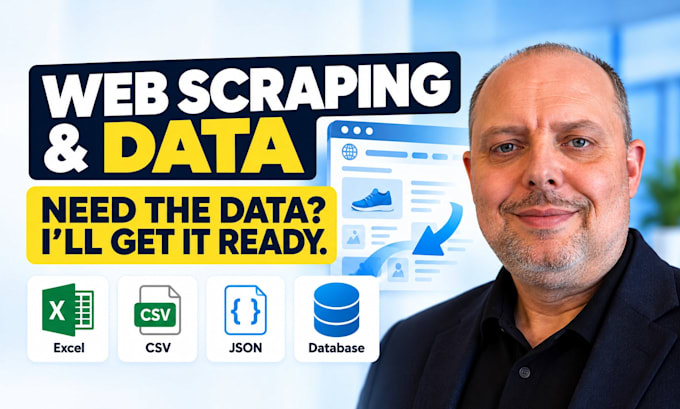 scrape websites and deliver clean structured data