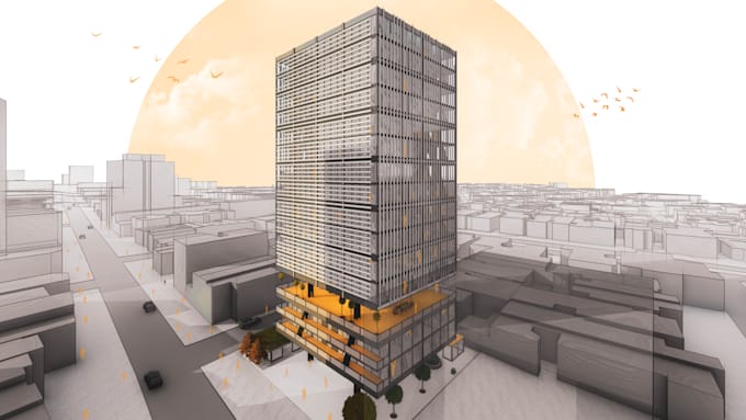 create beautiful exterior renderings for your architecture projects