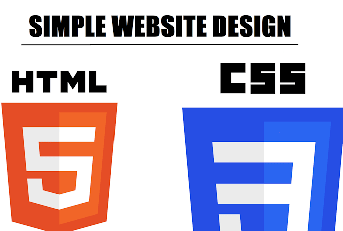 Make a simple website with html and css by Dorapandora | Fiverr