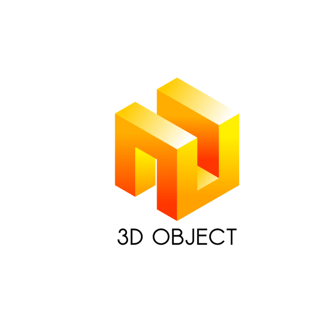 Design 3d Object Yours Icon And Logo By Yadi55