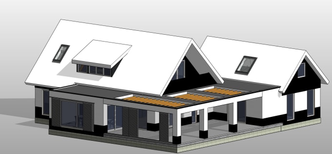 model your building in revit and generate drawings