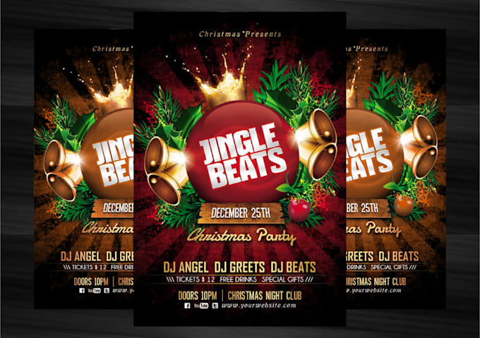 design breath taking holiday flyers for you