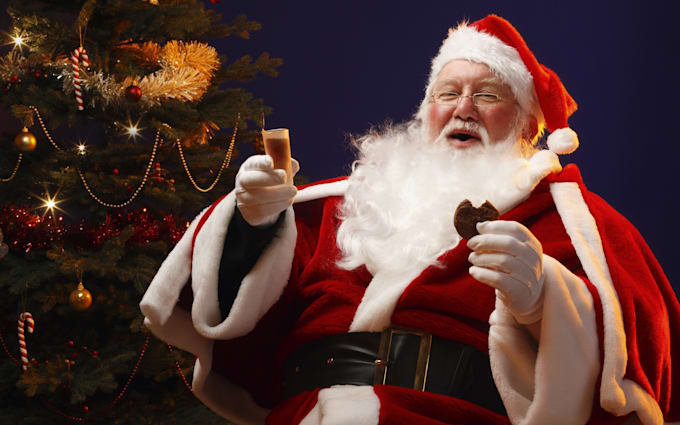 swap your picture to santa claus face