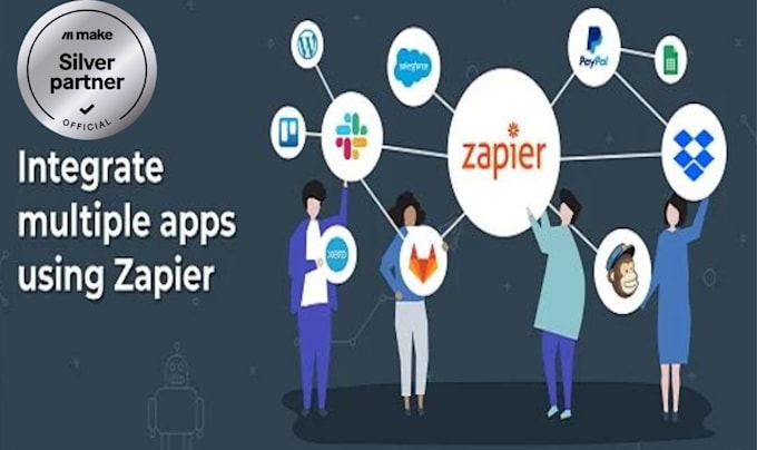 do integration or automation using zapier and make integromat