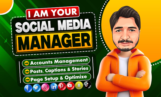 be your social media manager and content creator