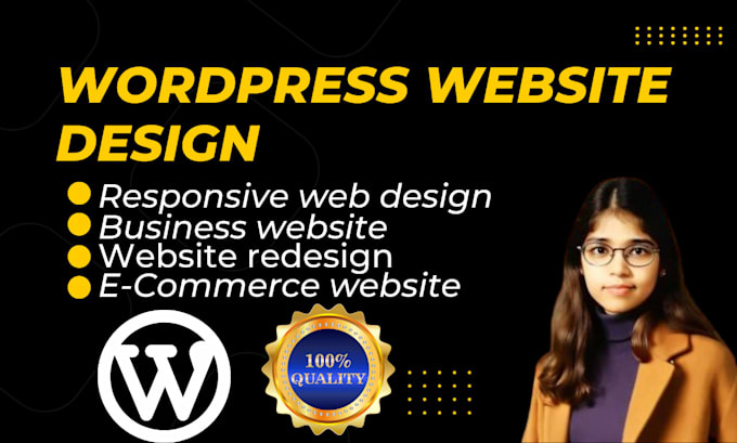 Do responsive wordpress website design by Nadia_shoukat | Fiverr