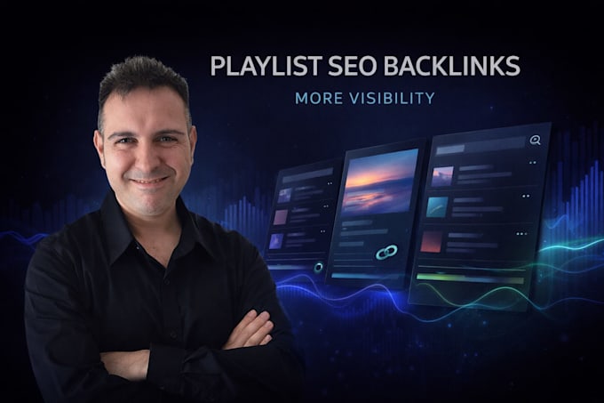 build SEO backlinks for your playlist