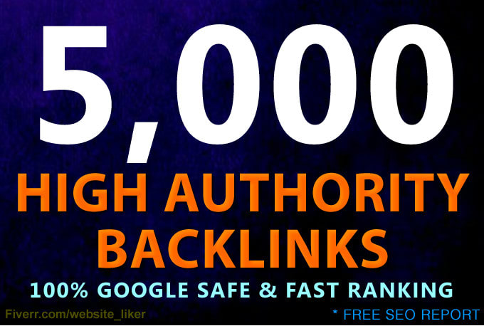 I will do 5,000 SEO verified backlinks for google ranking