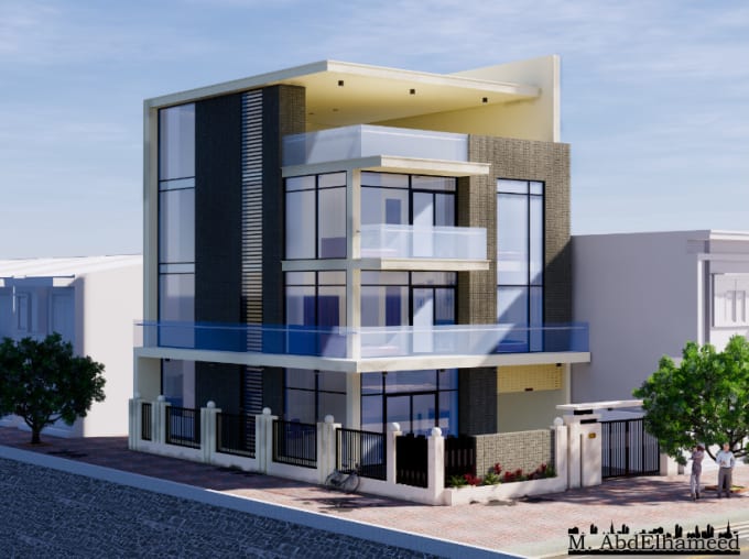 Create The Fastest And The Best Exterior 3d Model By Hmn2osaa