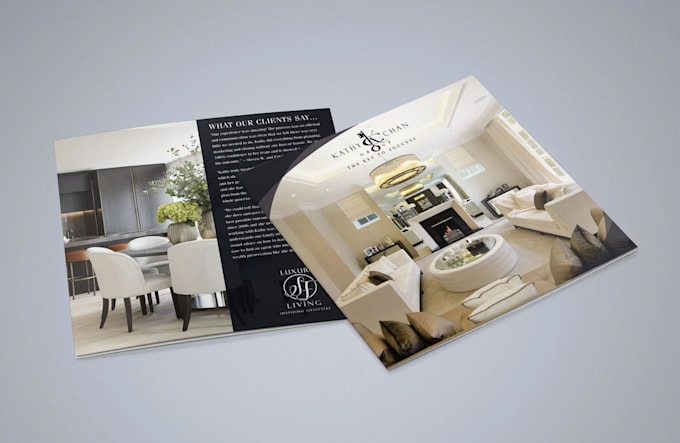 design professional flyer, postcard, brochure