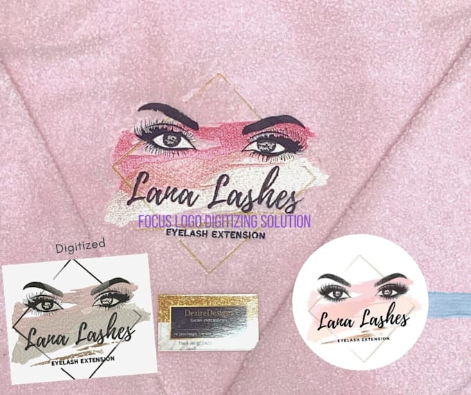 do embroidery digitizing in patch dst, pxf, jef, exp, and emb